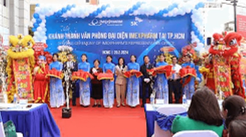 Imexpharm inaugurated a representative office in Ho Chi Minh City, VTV