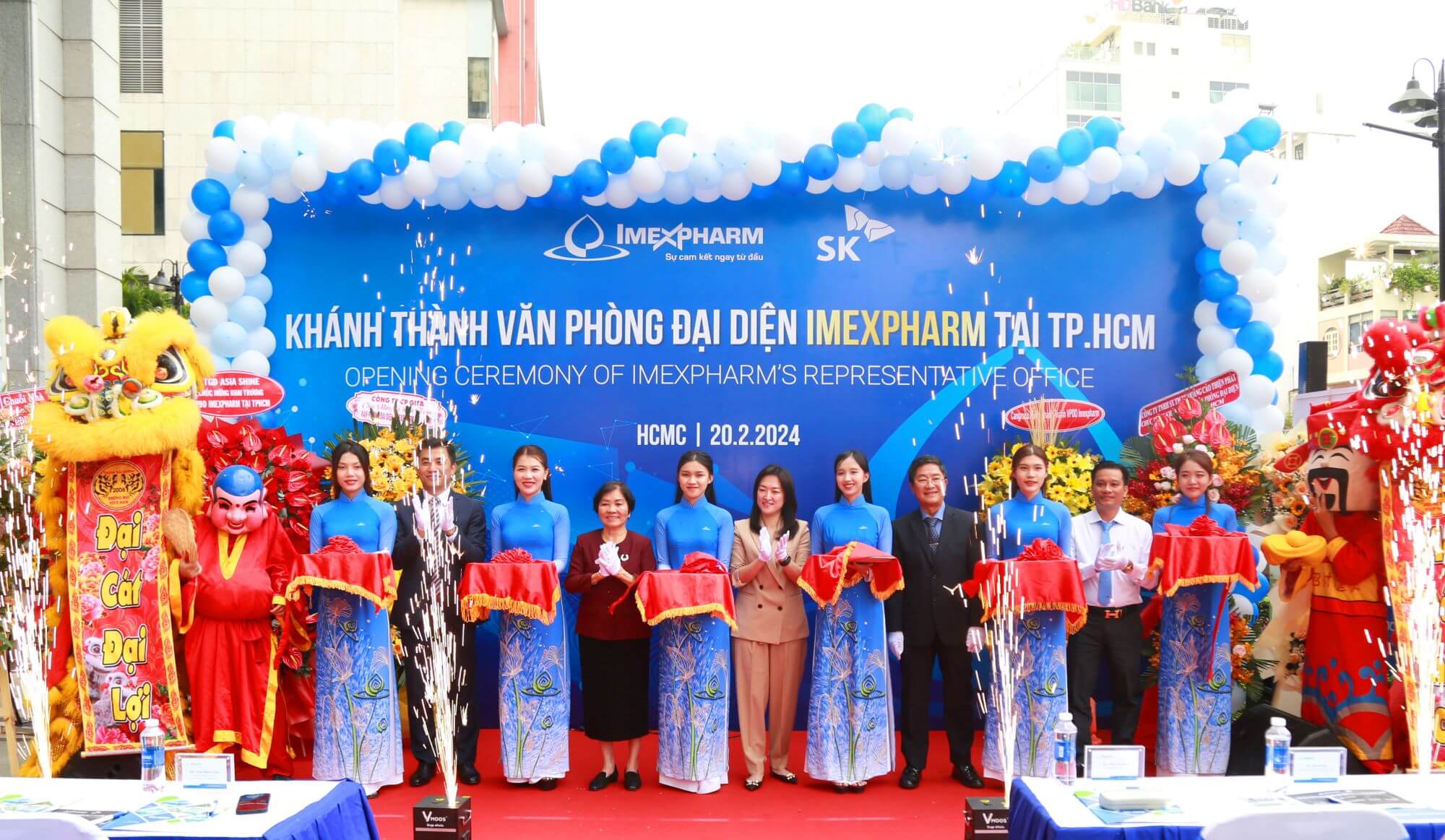 Imexpharm khánh thành văn phòng đại diện tại thành phố Hồ Chí Minh, gia tăng sự hiện diện của thương hiệu và phục vụ khách hàng, đối tác và nhà đầu tư ngày một tốt hơn