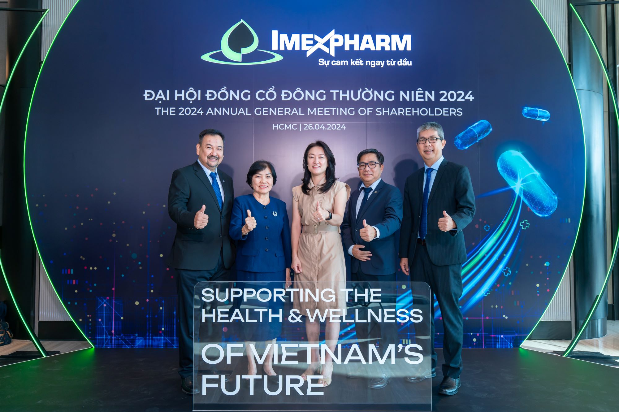 Imexpharm chăm sóc sức khoẻ toàn diện cho tương lai Việt Nam