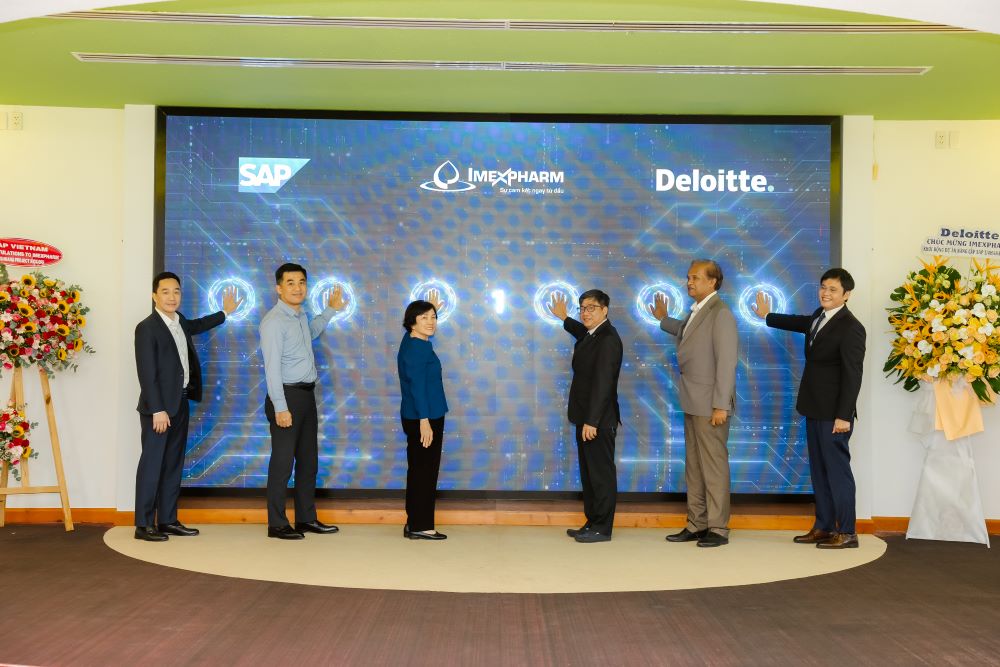 Imexpharm and Deloitte Viet Nam officially launch the “upgrading SAP ECC to S/4HANA, implementing plant maintenance and IFRS adoption” project”