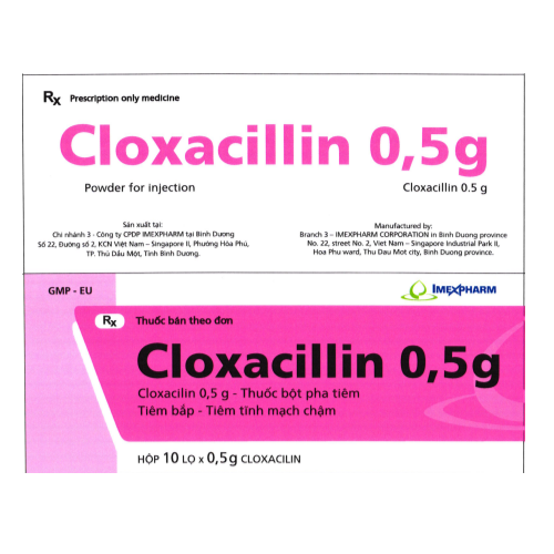 Cloxacillin® 0,5g