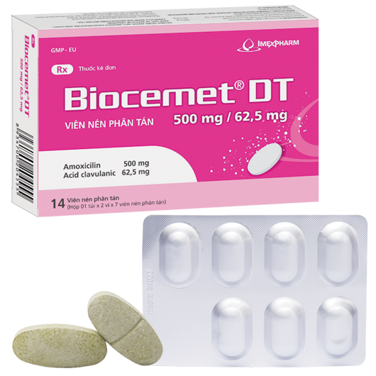 BIOCEMET® DT 500 mg/ 62,5 mg