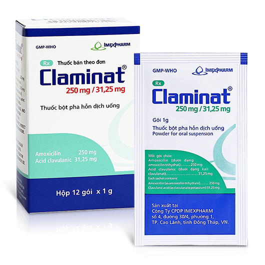 Claminat® 250mg/31,25mg