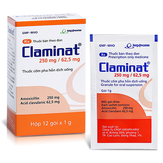 Claminat® 250mg/62,5mg
