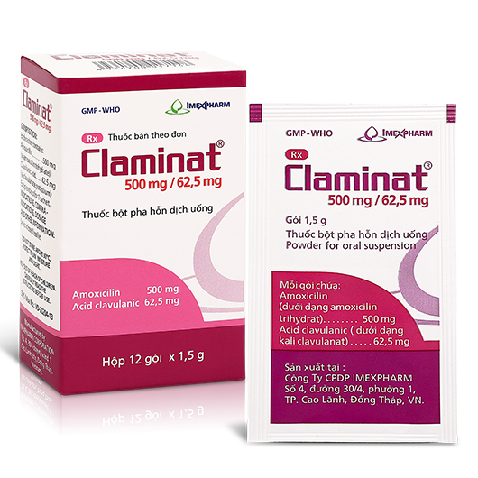 Claminat® 500 mg / 62,5 mg