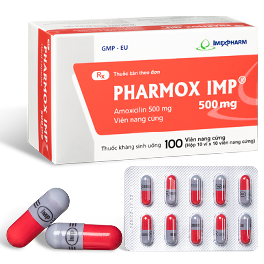 PHARMOX IMP® 500mg – Hộp 100v