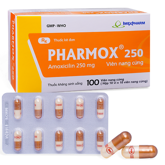 PHARMOX® 250mg – Hộp 100v