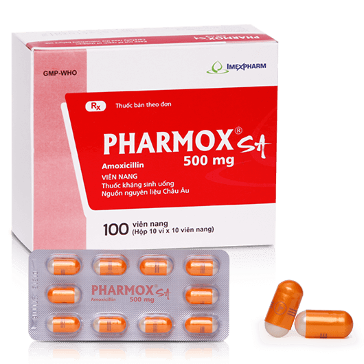 PHARMOX® SA 500mg – Hộp 100v