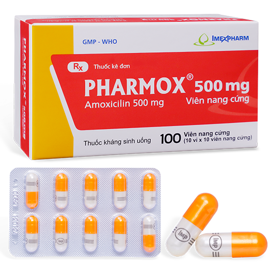 PHARMOX®500mg - 100v