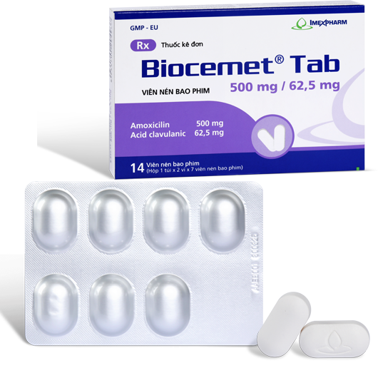 BIOCEMET® Tab 500mg / 62,5mg