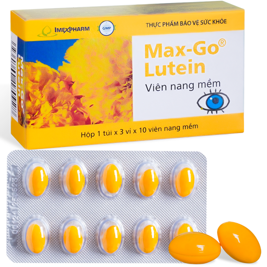 MaxGo® Lutein – Hộp 30 viên
