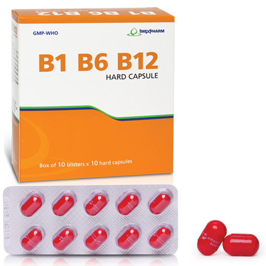 B1 B6 B12 – Hộp 100v nang cứng